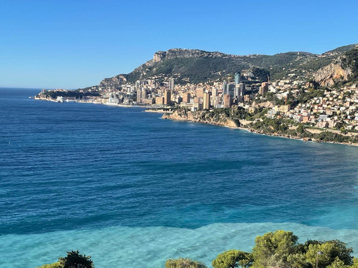 Aux Portes De Monaco Superbe T3 Vue Mer Roquebrune-Cap-Martin Ngoại thất bức ảnh